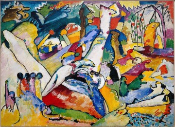  sketch Oil Painting - Sketch for Composition II Skizze fur Komposition II Wassily Kandinsky